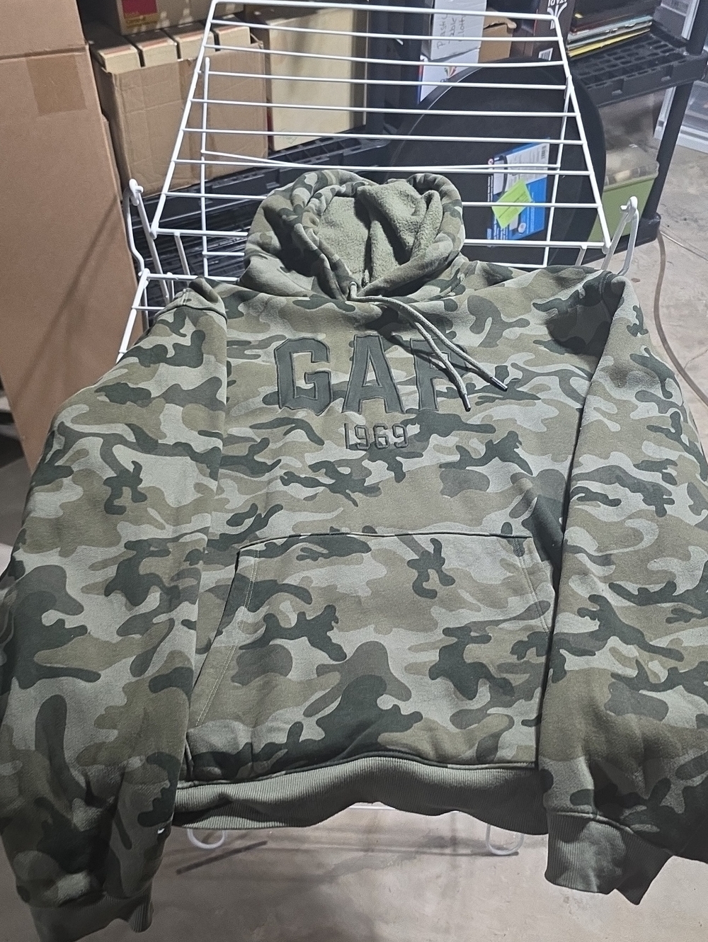 Mens Gap Camo XXL Hoodie